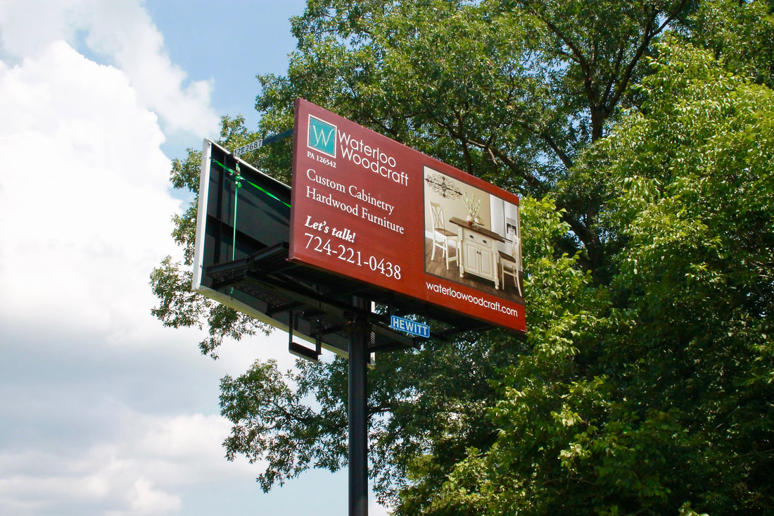 Hewitt Outdoor billboard on Route 217 south of Blairsville, PA